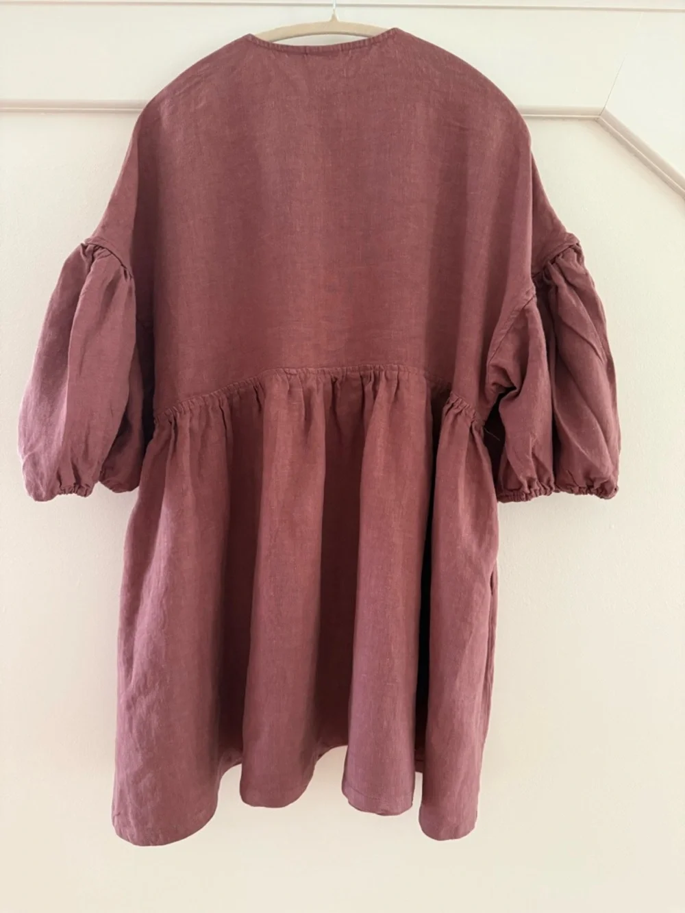 100% Linen Marlow and Mae Harp Dress - Picture 3 of 4